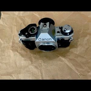 Canon AE-1 - great working camera
28mm 1:2.8 lens
Brand New light seals